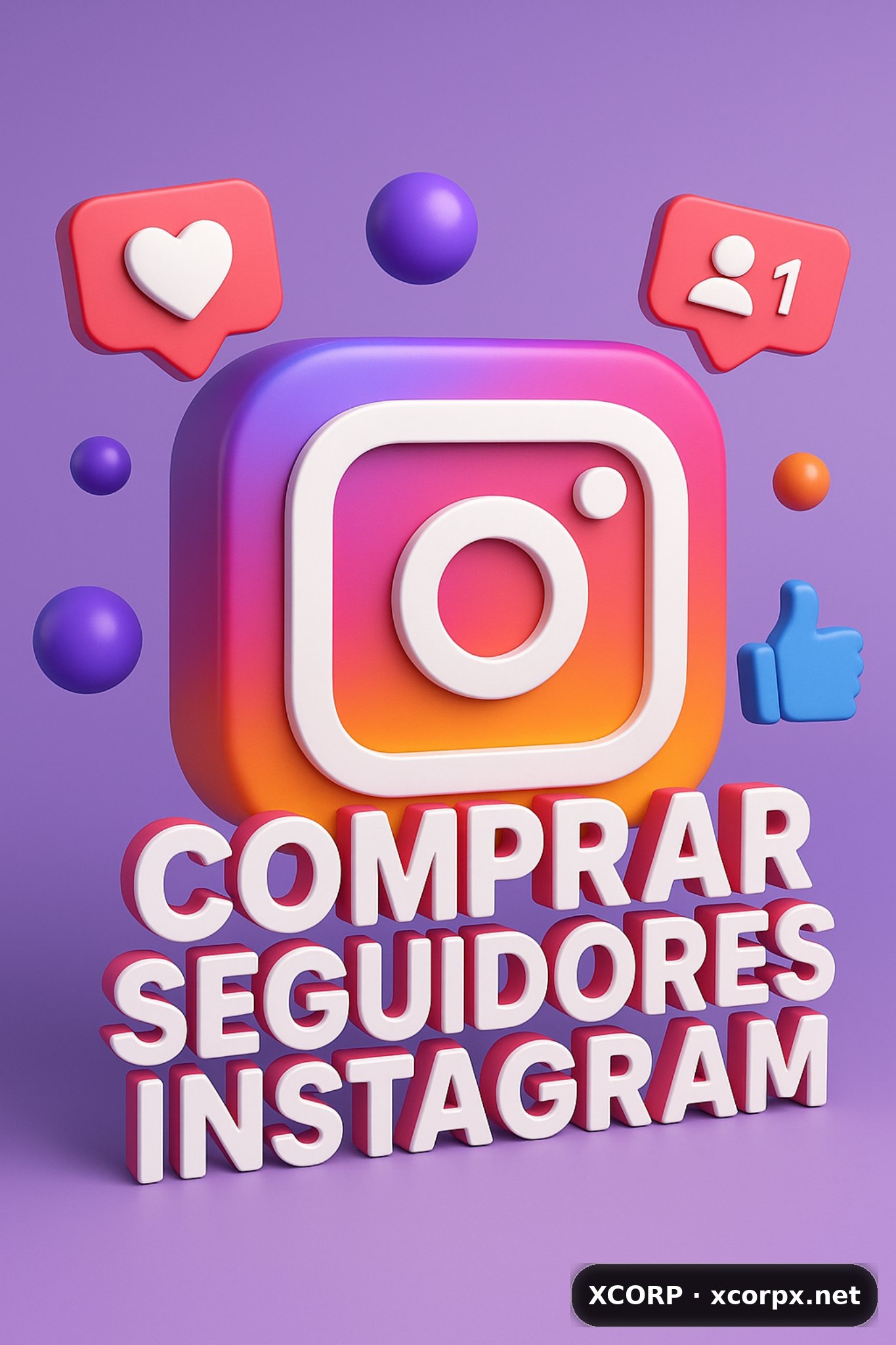 Comprar seguidores en Instagram en España: portada de campaña XCORP