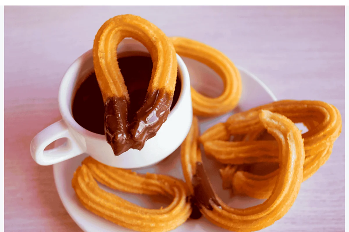 Churros con chocolate